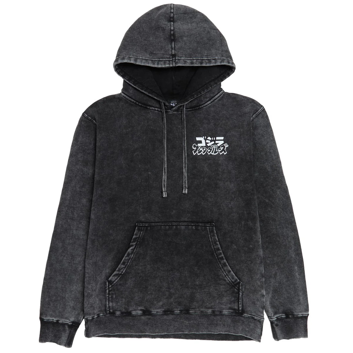 Santa Cruz x Godzilla Hand Hoodie Kapuzenpullover - Black Grey Limited