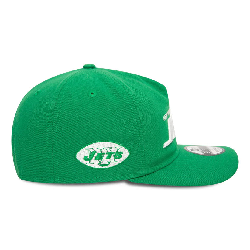 New Era 9FIFTY Grüne New York Jets NFL Coaches A-Frame Snapback Cap