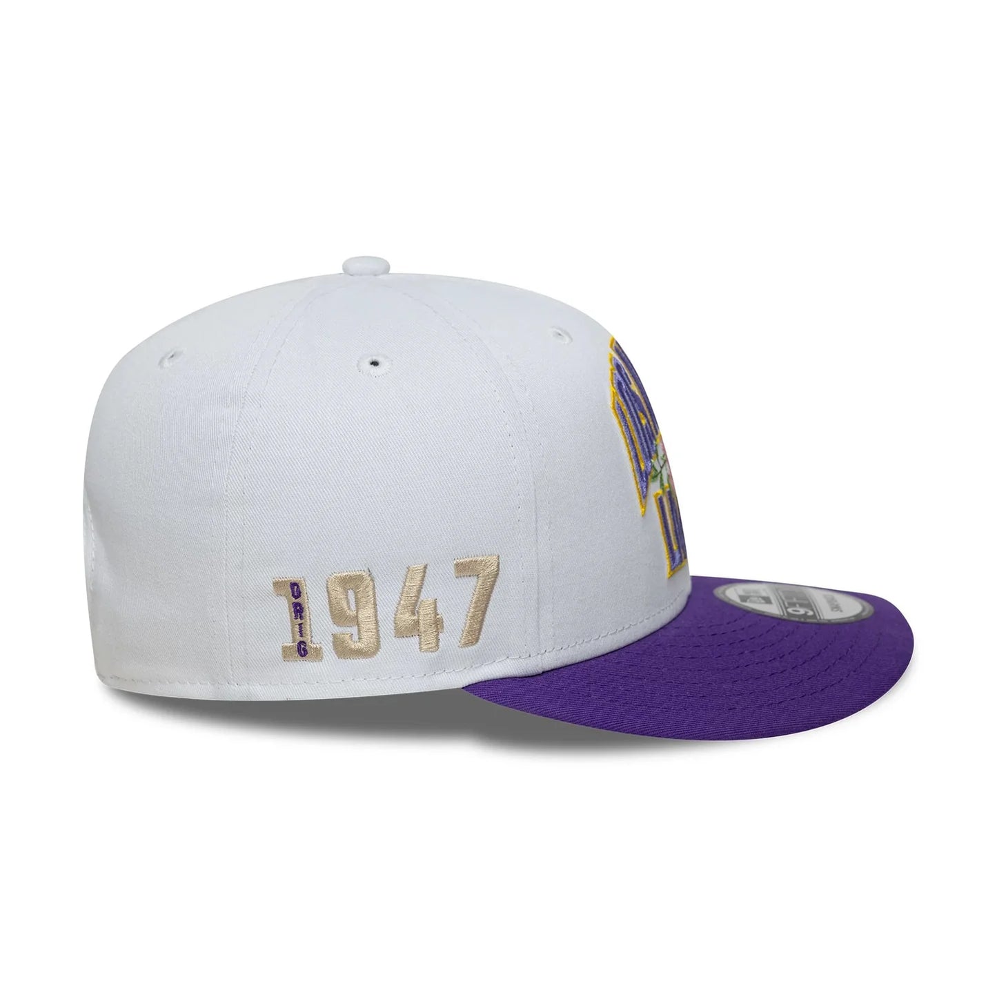 New Era LA Lakers NBA Wordmark White 9FIFTY Snapback