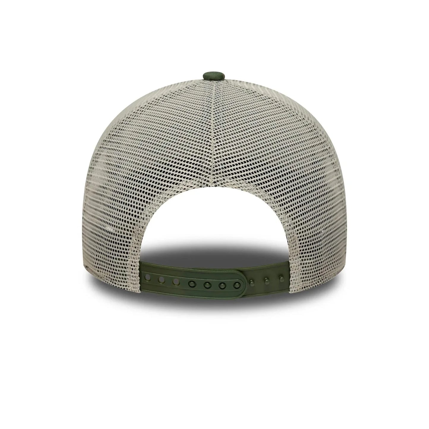 New Era Hellbeige New Era Oval Patch 9FORTY E-Frame Trucker Cap