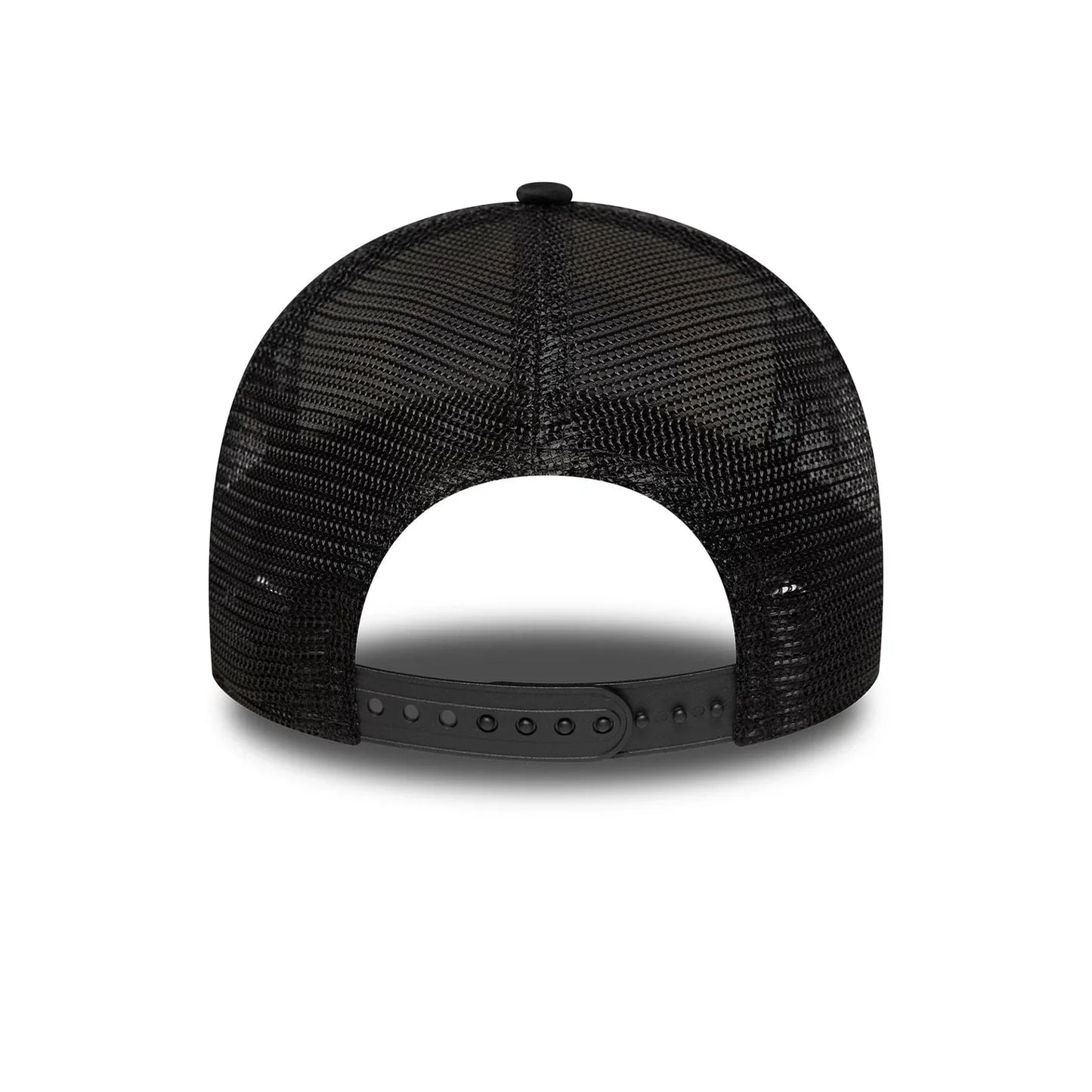 New Era Schwarze New Era Oval Patch 9FORTY E-Frame Trucker Cap