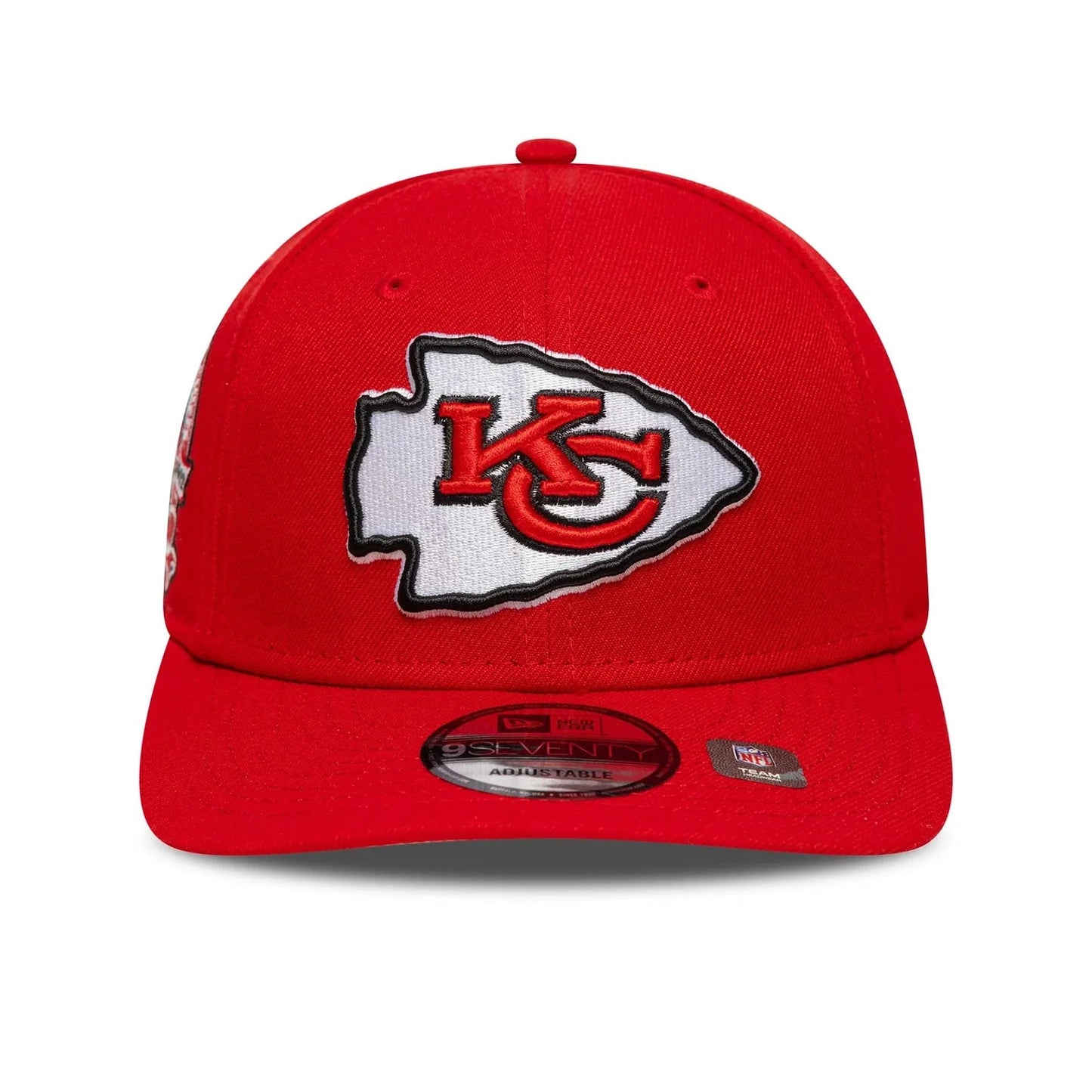 New Era Rote Kansas City Chiefs NFL Patch 9SEVENTY Stretch Snap Cap