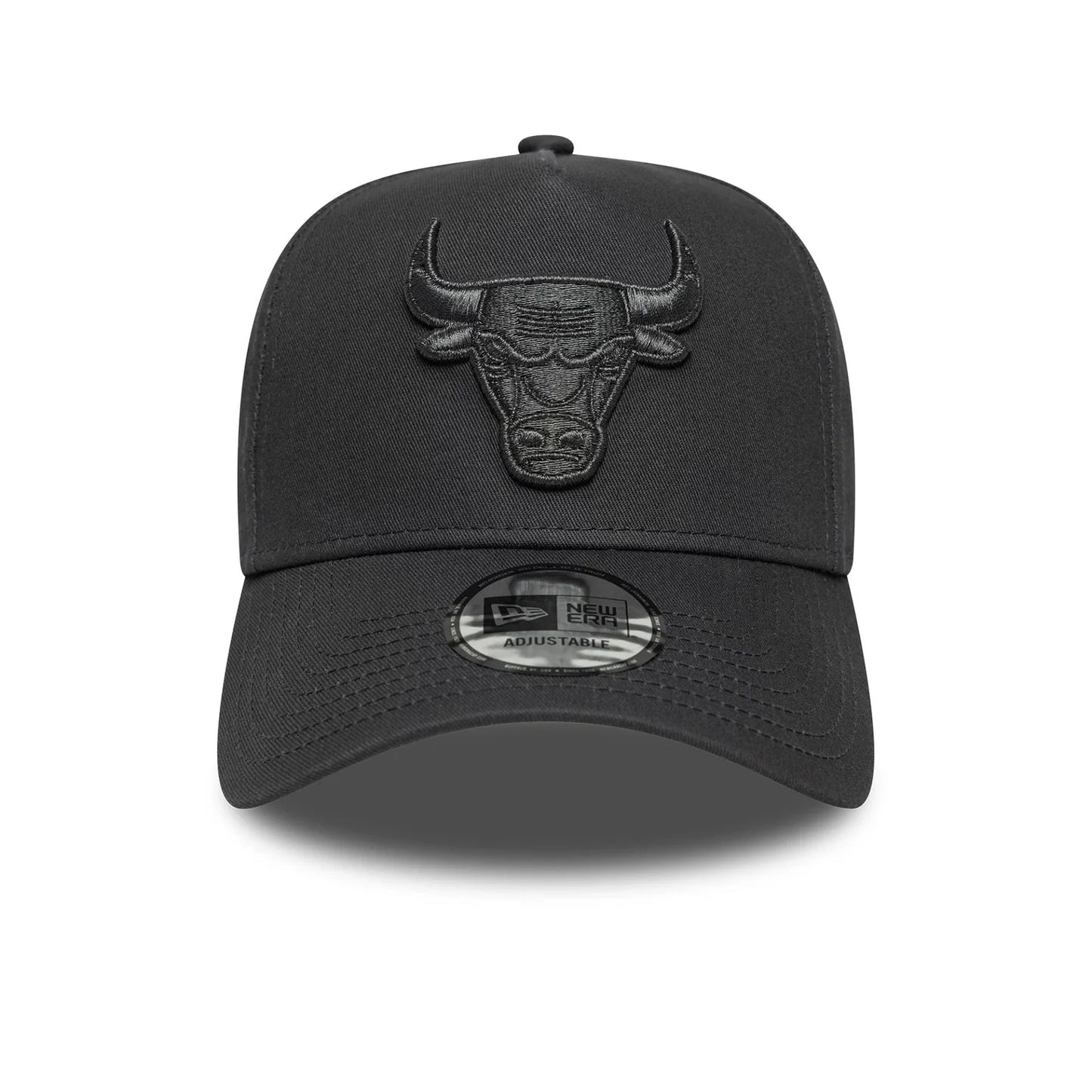 New Era Dunkelgraue Chicago Bulls NBA Metallic 9FORTY E-Frame Cap