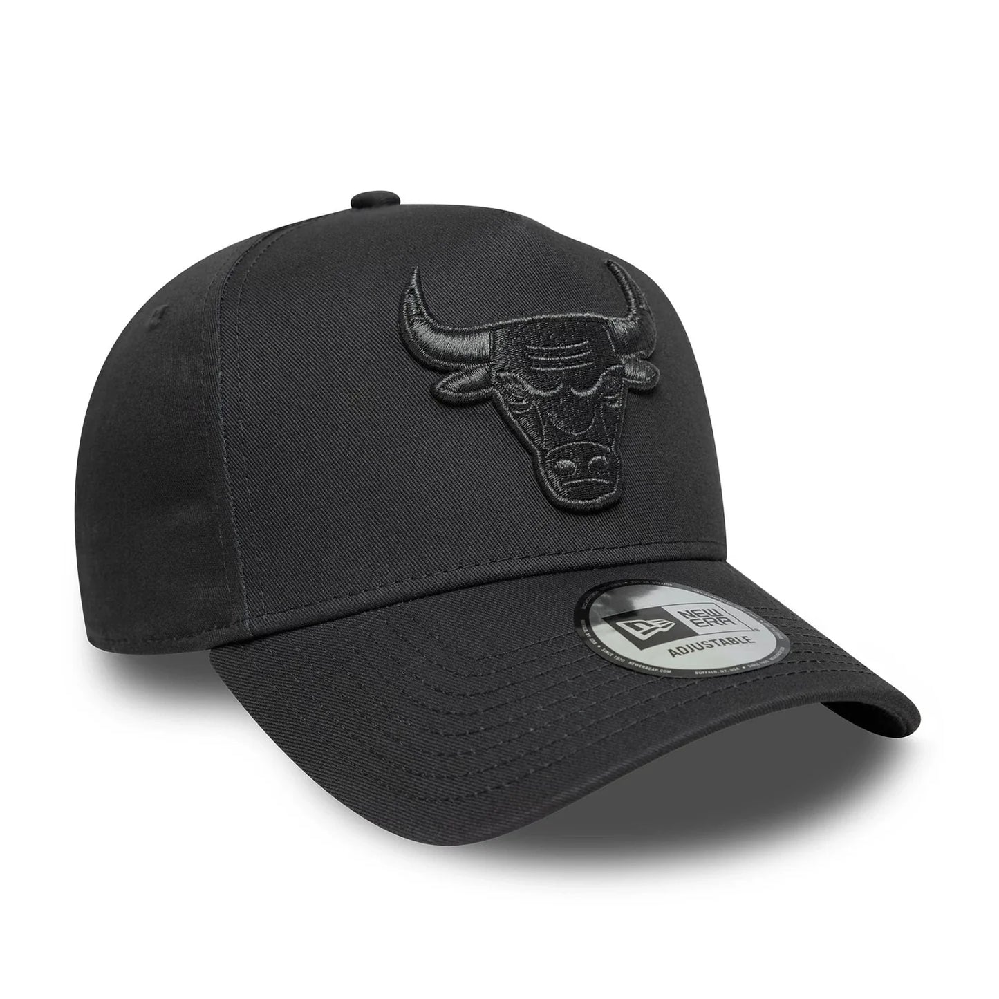 New Era Dunkelgraue Chicago Bulls NBA Metallic 9FORTY E-Frame Cap