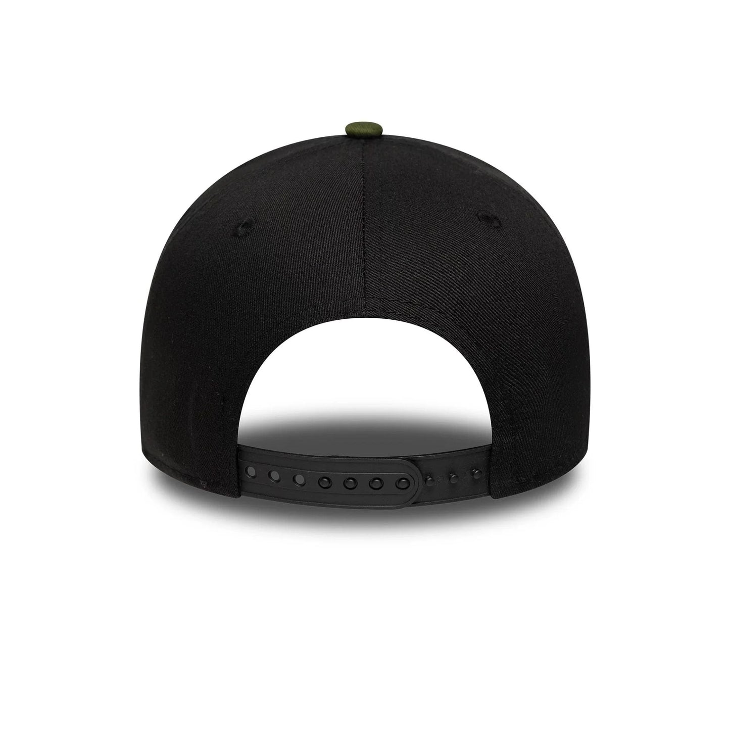 New Era Schwarze New Era Camo Patch 9FORTY E-Frame Verstellbare Cap
