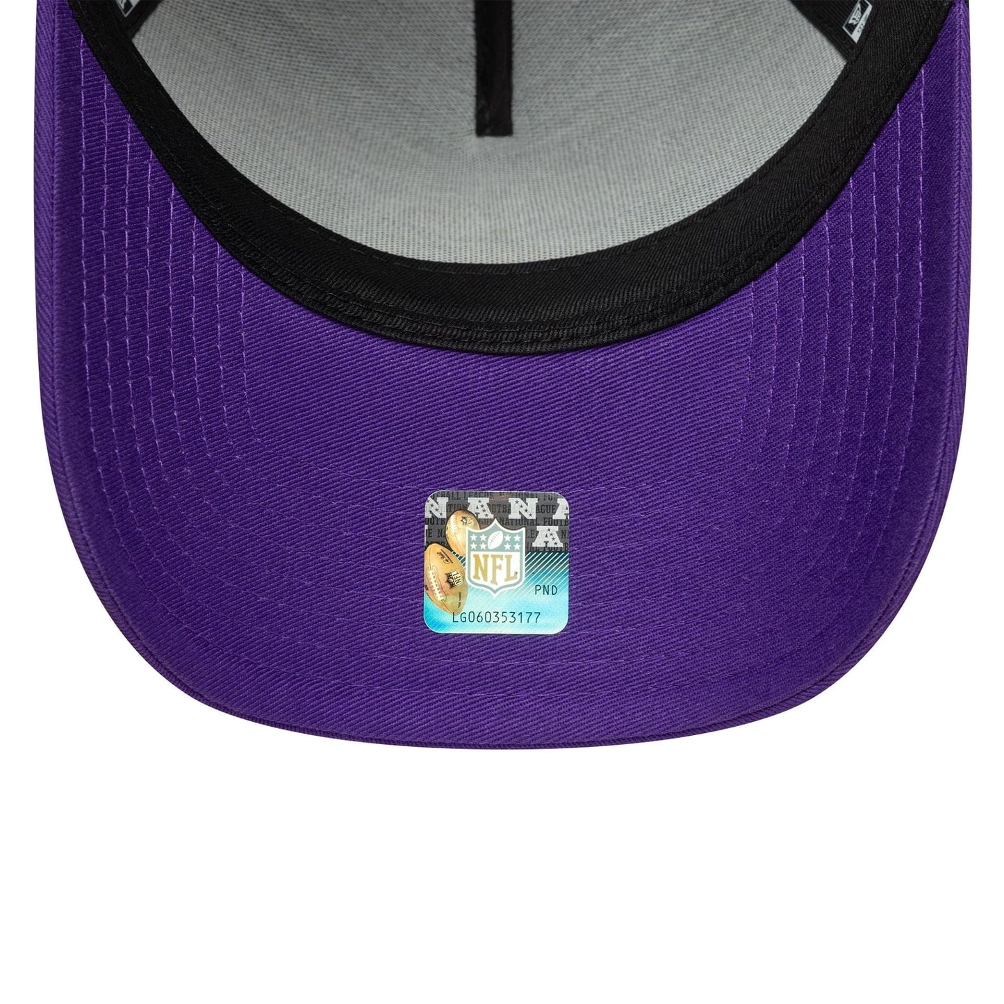 New Era Dunkelgraue NFL Minnesota Vikings 9FORTY E-Frame Verstellbare Cap