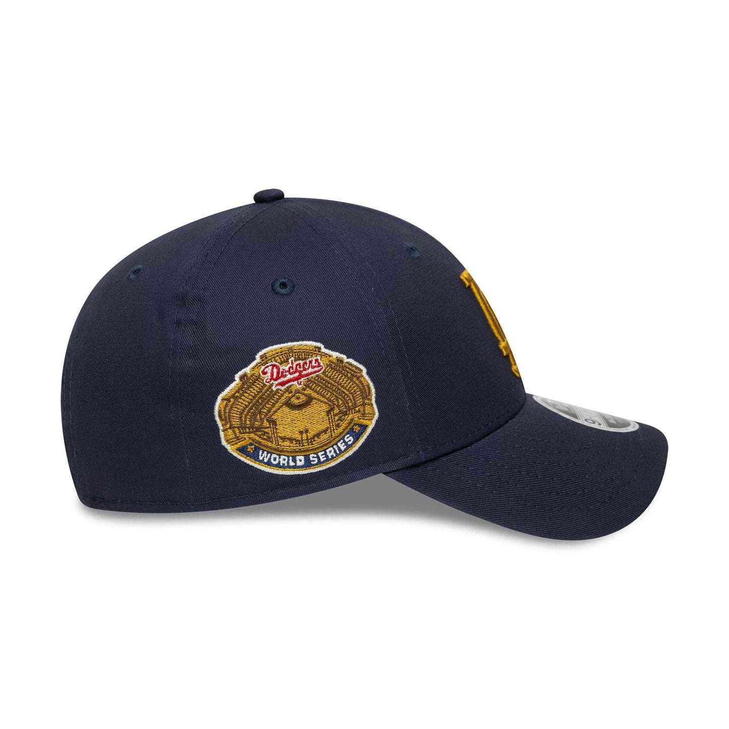 New Era Navy MLB World Series Patch LA Dodgers 9FORTY M-Crown Verstellbare Cap