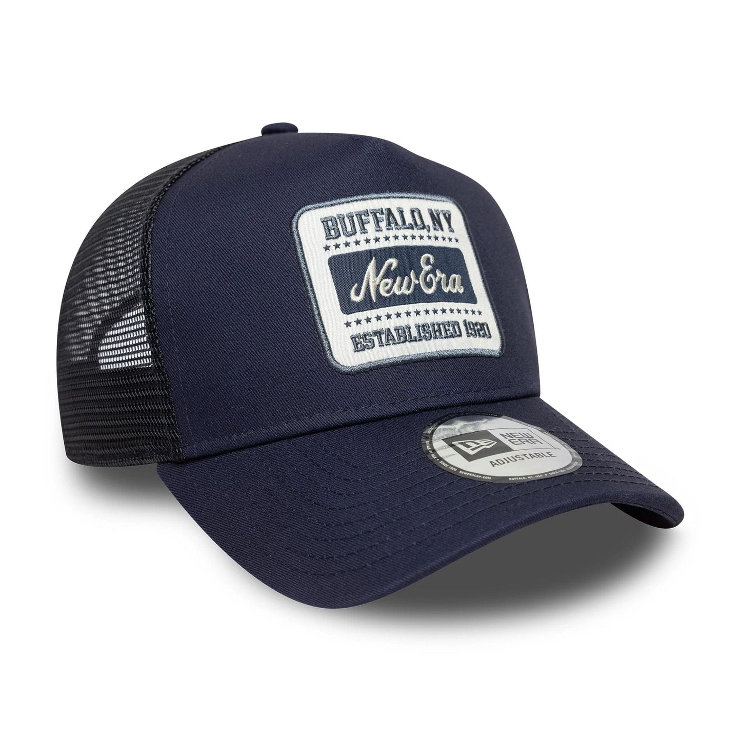 New Era Navy New Era Patch 9FORTY A-Frame Trucker Verstellbare Cap