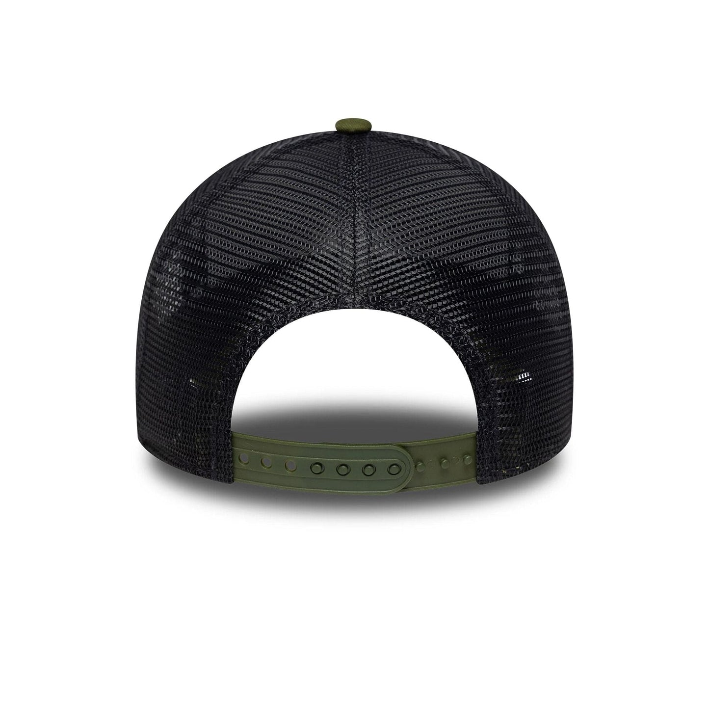 New Era Dunkelgrüne New Era Patch 9FORTY A-Frame Trucker Verstellbare Cap