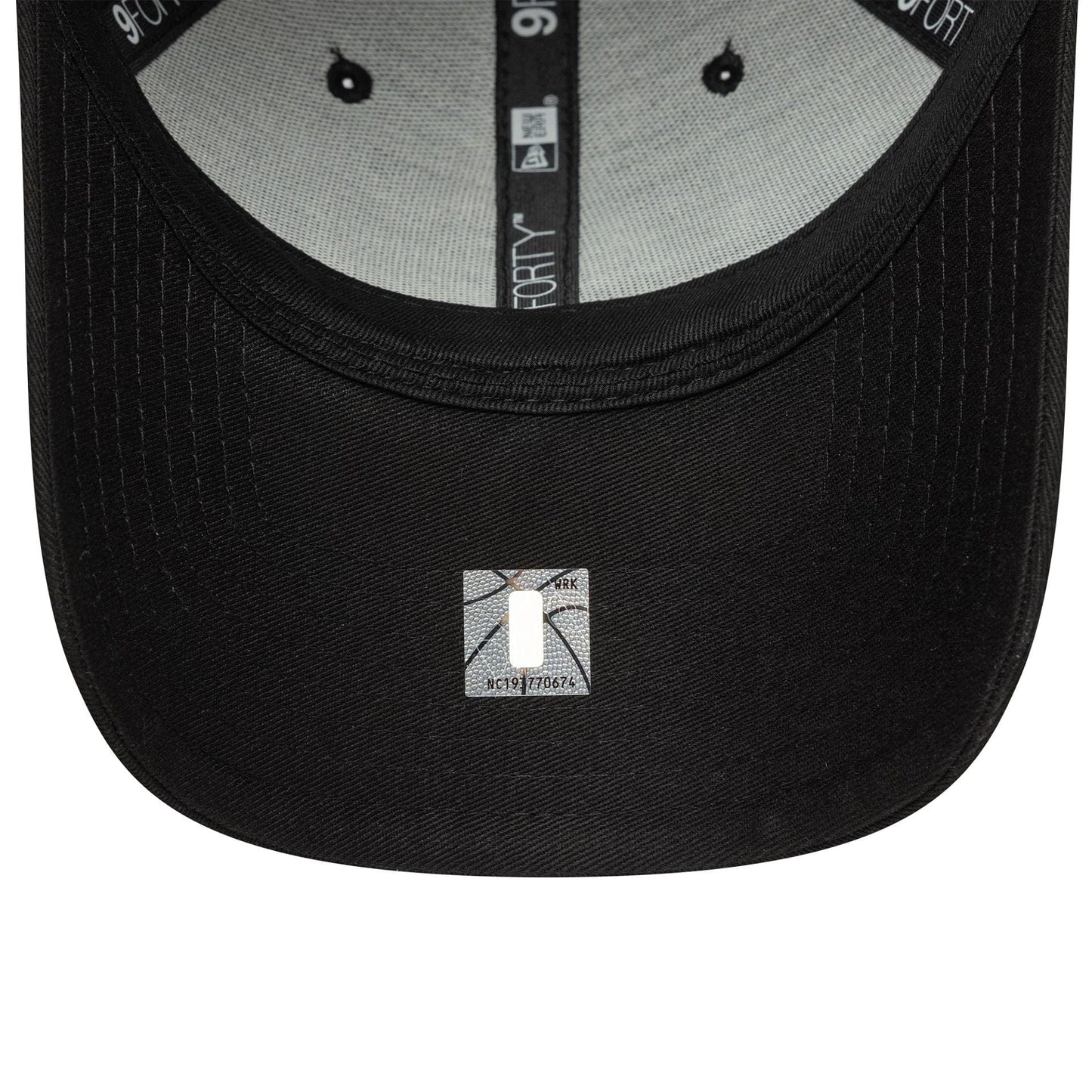New Era Schwarze LA Lakers NBA Team Outline 9FORTY Verstellbare Cap
