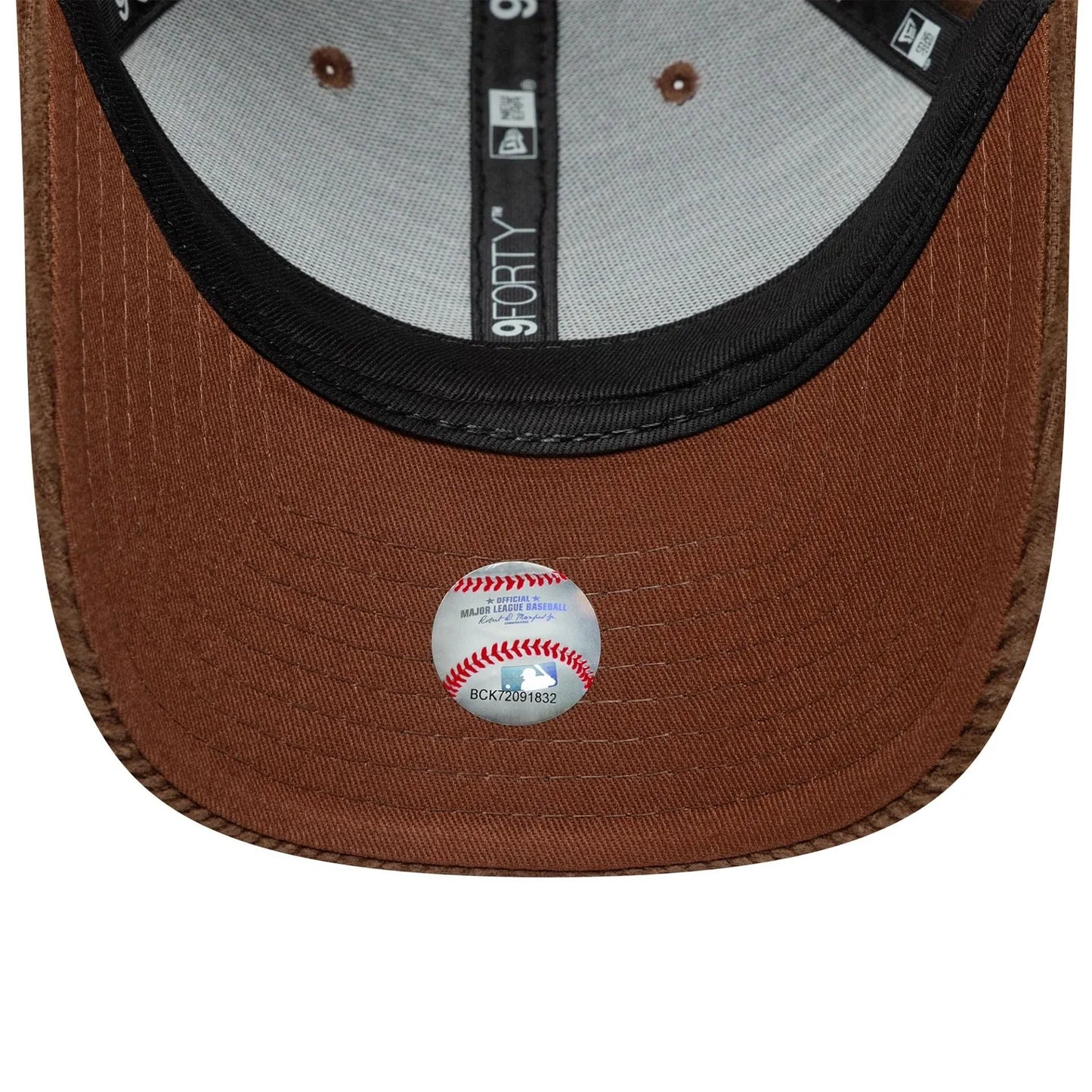 New Era LA Dodgers MLB Cord 9FORTY M-Crown Cap Braun