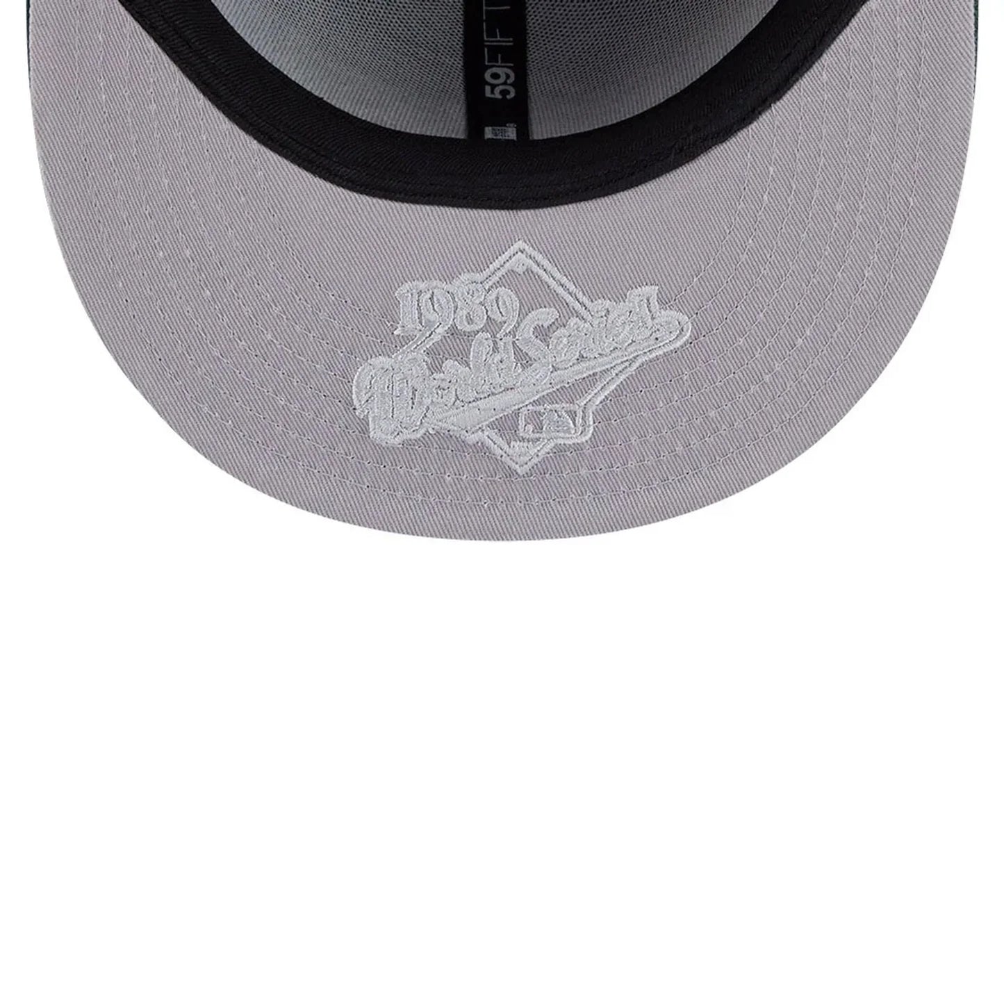 New Era MLB Hidden Hit Athletics 59FIFTY Fitted Cap Green