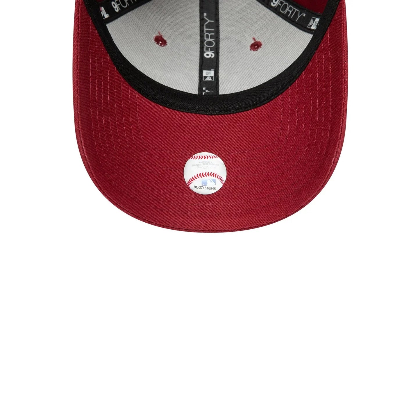 New Era New York Yankees Essential 9FORTY verstellbare Cap Red