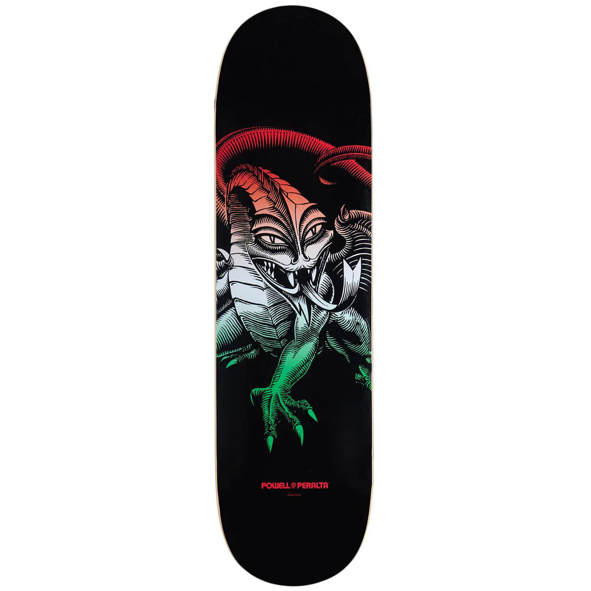Powell Peralta Steve Caballero Dragon Skateboard Deck, Blue Fade, 8.25" x 31.95"