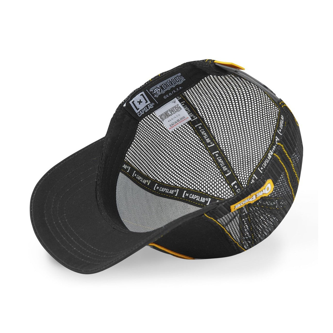 CAPSLAB One Piece Trucker Cap Straw Hat Crew CL/OP2/1/CAS/ONE1