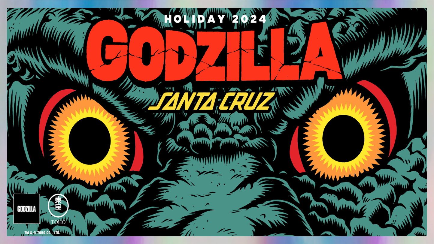 Santa Cruz Godzilla Mecha Hand Deck 8"