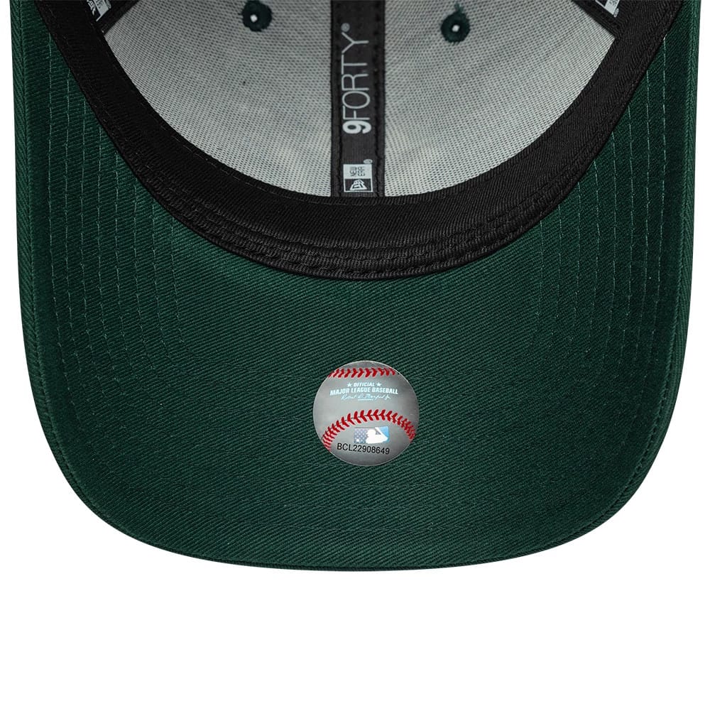New Era Dunkelgrüne MLB Outdoor Icon New York Yankees 9FORTY Cap