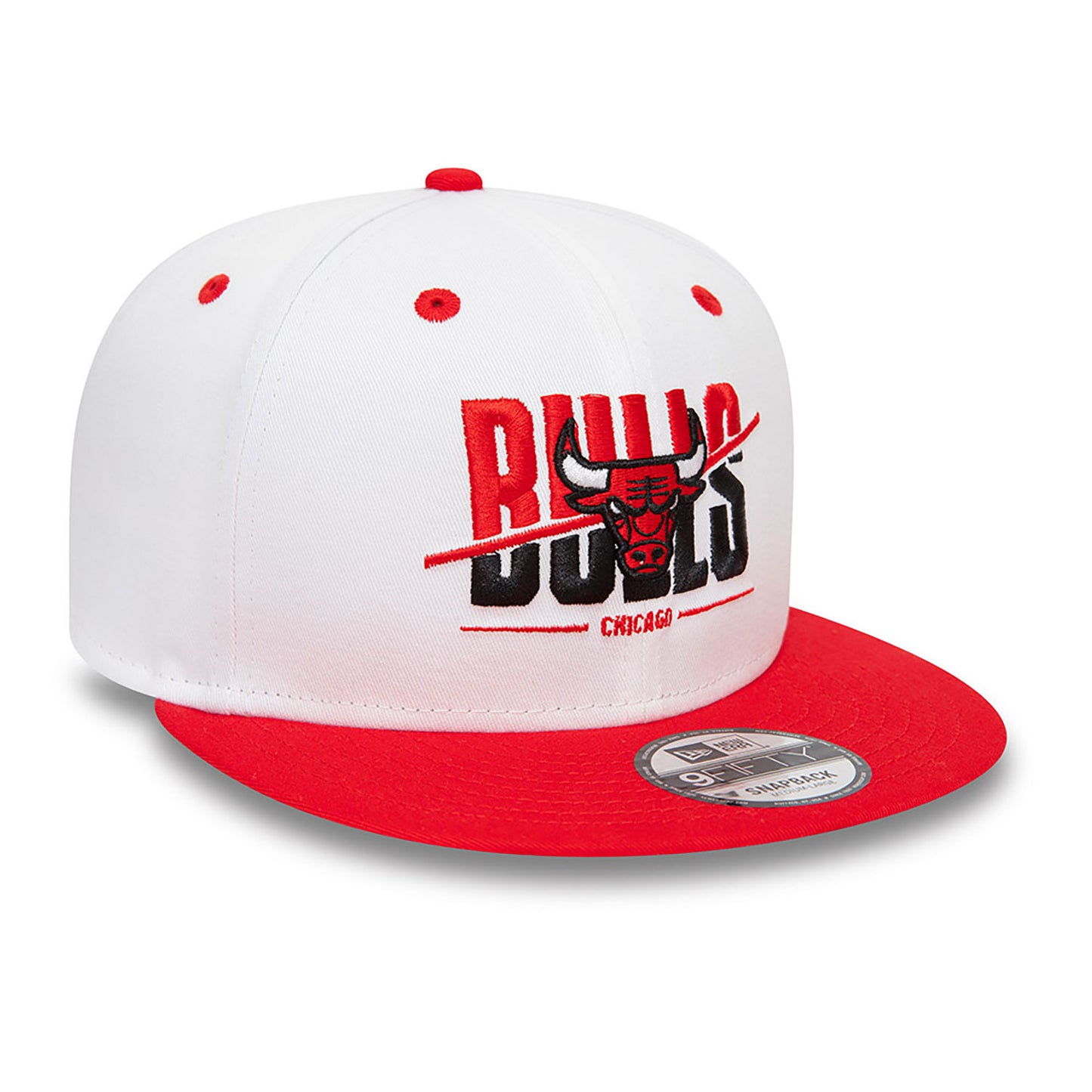 New Era White Chicago Bulls White Crown 9FIFTY Snapback Cap