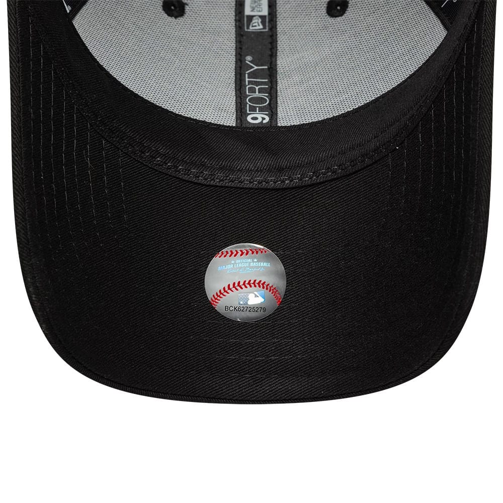 New Era LA Dodgers Womens MLB Tortoise Infill Black 9FORTY Adjustable Cap