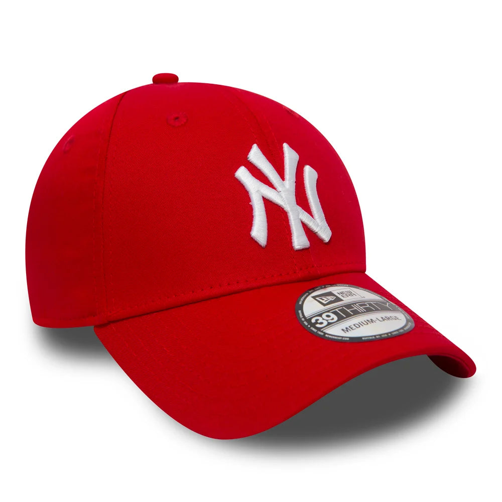 New Era Rote New York Yankees Essential 39THIRTY Stretch-Fit Cap 10298276