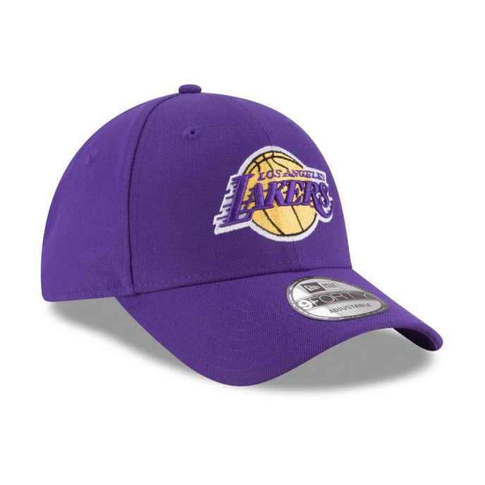 New Era Lila LA Lakers The League 9FORTY Verstellbare Cap