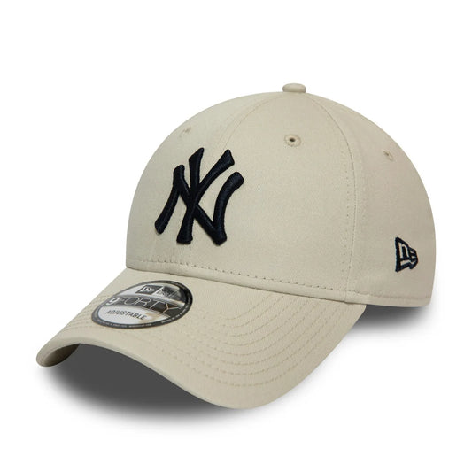 New Era Grey New York Yankees Essential 9FORTY Verstellbare Cap 12380590