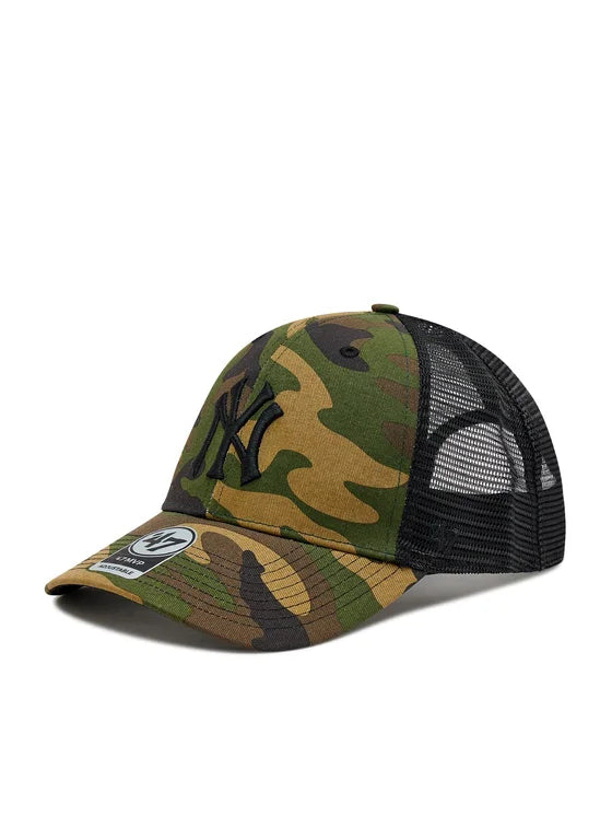 47 Brand Trucker Cap NY YANKEES B-CBRAN17GWP-CMJ Camouflage