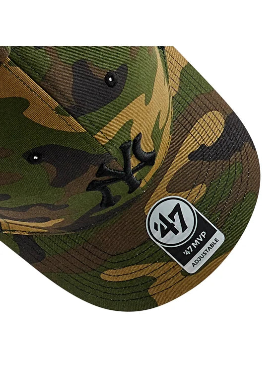 47 Brand Trucker Cap NY YANKEES B-CBRAN17GWP-CMJ Camouflage