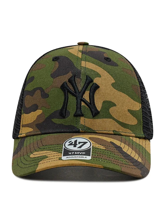 47 Brand Trucker Cap NY YANKEES B-CBRAN17GWP-CMJ Camouflage