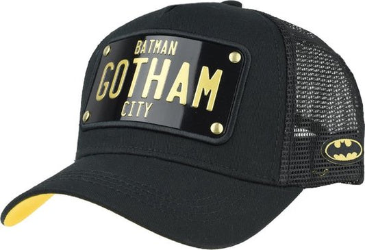 Men's Capslab DC Comics Batman Black Cap