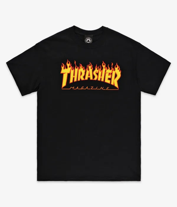 Thrasher Flame T-Shirt (black)