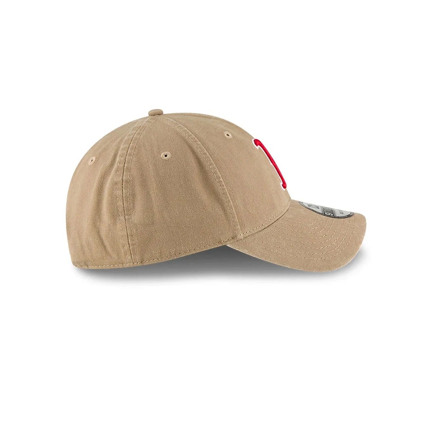 New Era Beige Boston Red Sox MLB Core Classic 9TWENTY Verstellbare Cap