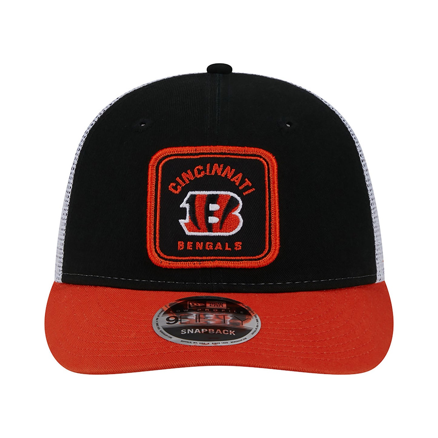 New Era Cincinnati Bengals NFL Patch Low Profile 9FIFTY Snapback Cap