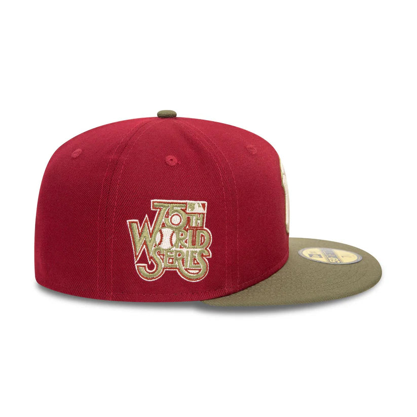 New Era  59FIFTY Red New York Yankees MLB Contrast Pin Fitted Cap