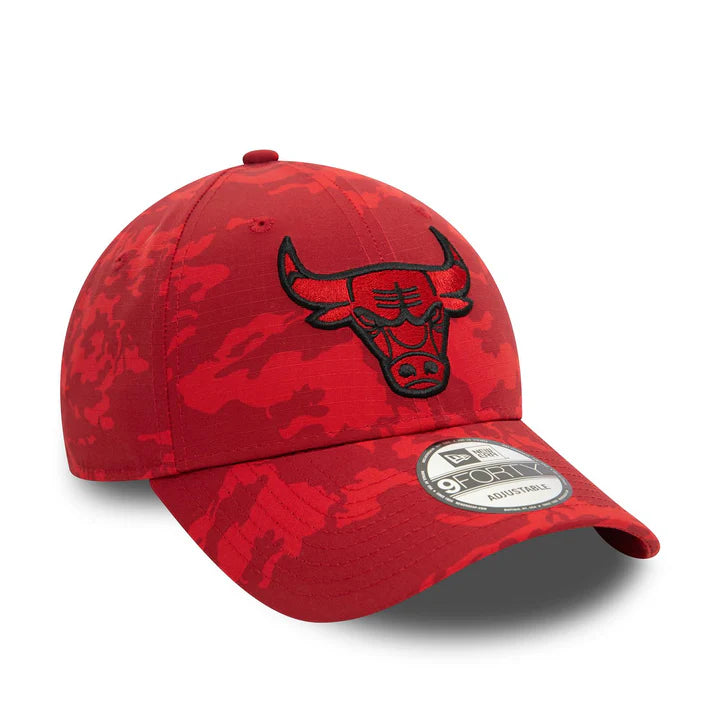 New Era 9Forty Tonale Camouflage Chicago Bulls Cap Bordeaux