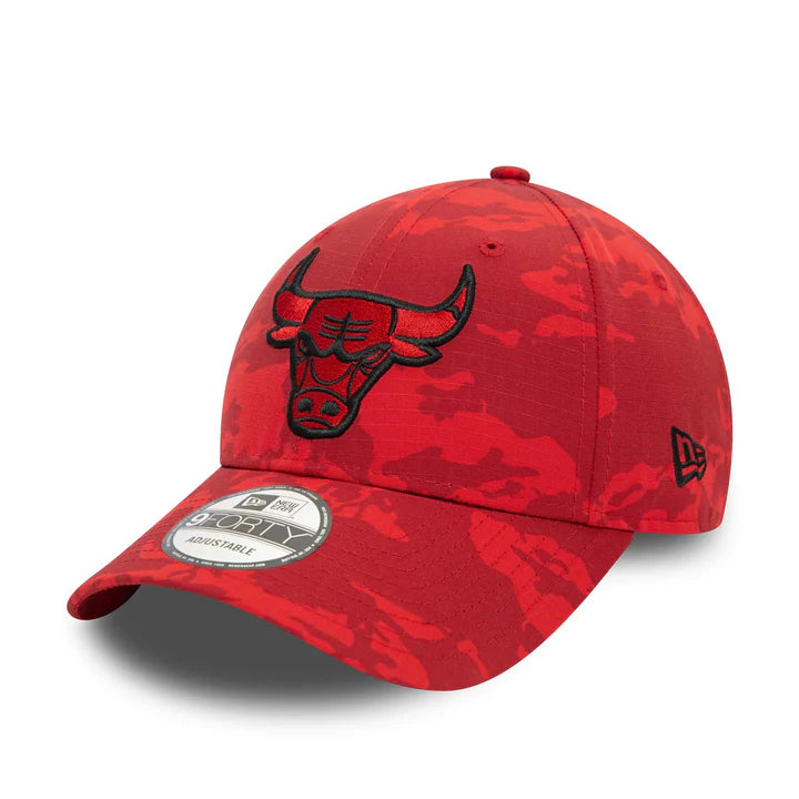 New Era 9Forty Tonale Camouflage Chicago Bulls Cap Bordeaux