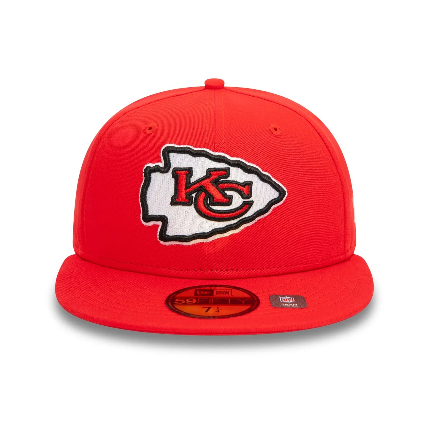 New Era Red Kansas City Chiefs NFL Official Team Colours 59FIFTY Fitted Cap