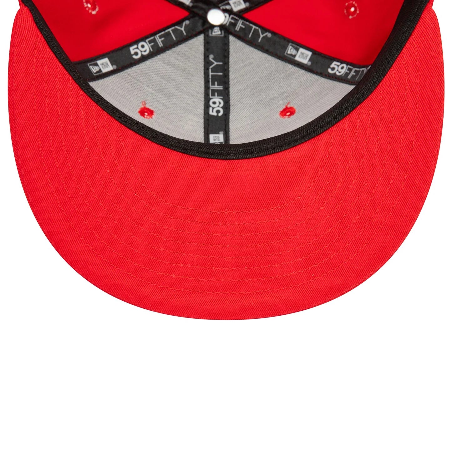 New Era Red Kansas City Chiefs NFL Official Team Colours 59FIFTY Fitted Cap