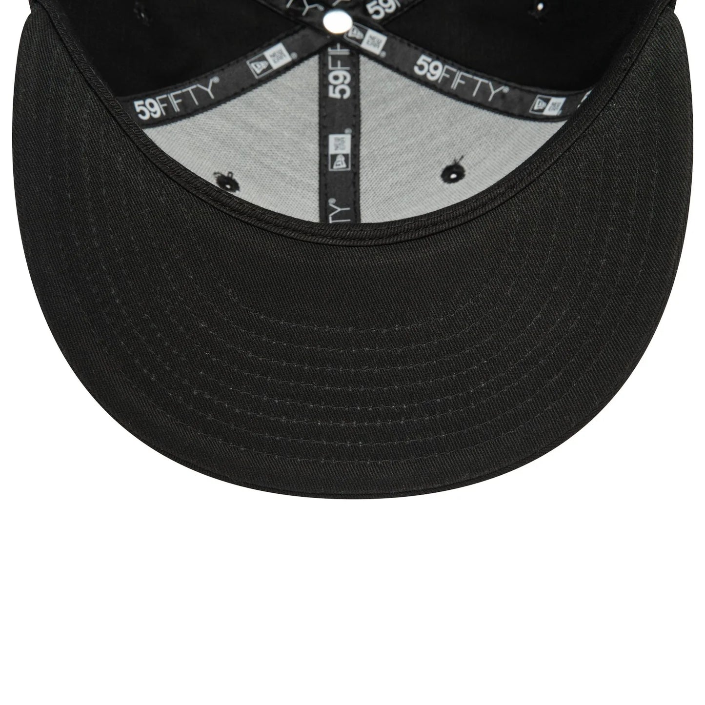 New Era Black Las Vegas Raiders NFL Official Team Colours 59FIFTY Fitted Cap