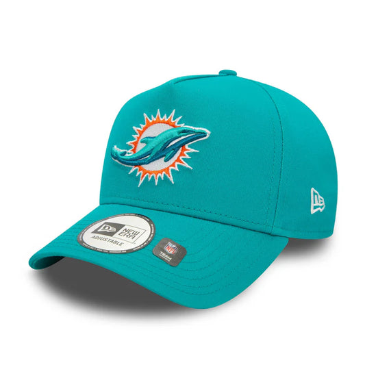 New Era Miami Dolphins NFL Official Team Colours 9FORTY E-Frame Cap