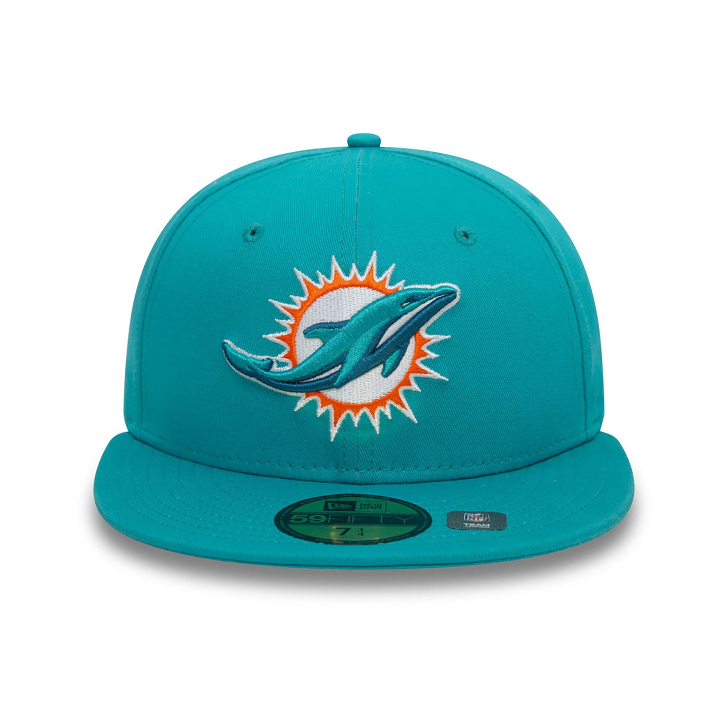 New Era Miami Dolphins NFL Official Team Colours Turquoise 59FIFTY Fitted Cap