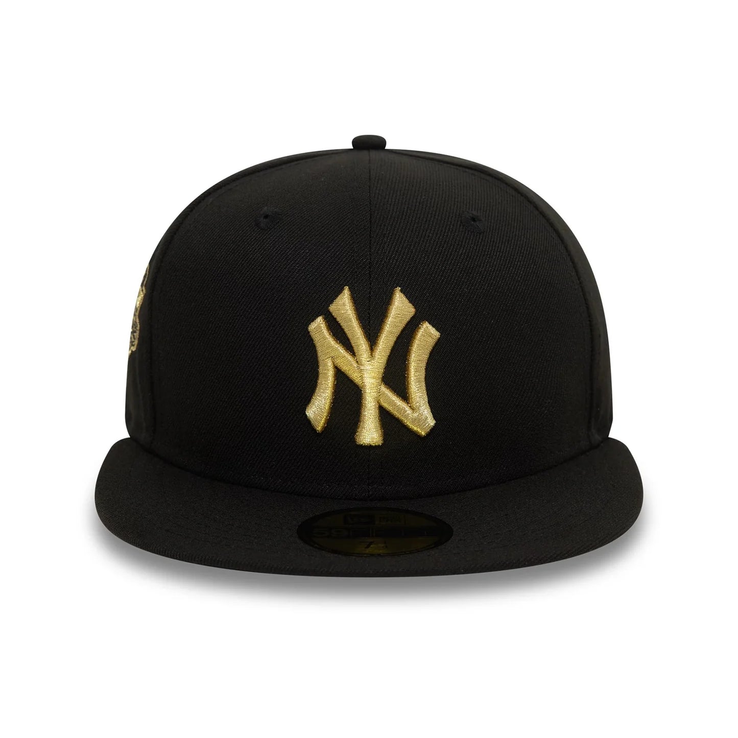 New Era Black Gold New York Yankees Cooperstown Metallic 59FIFTY Fitted Cap