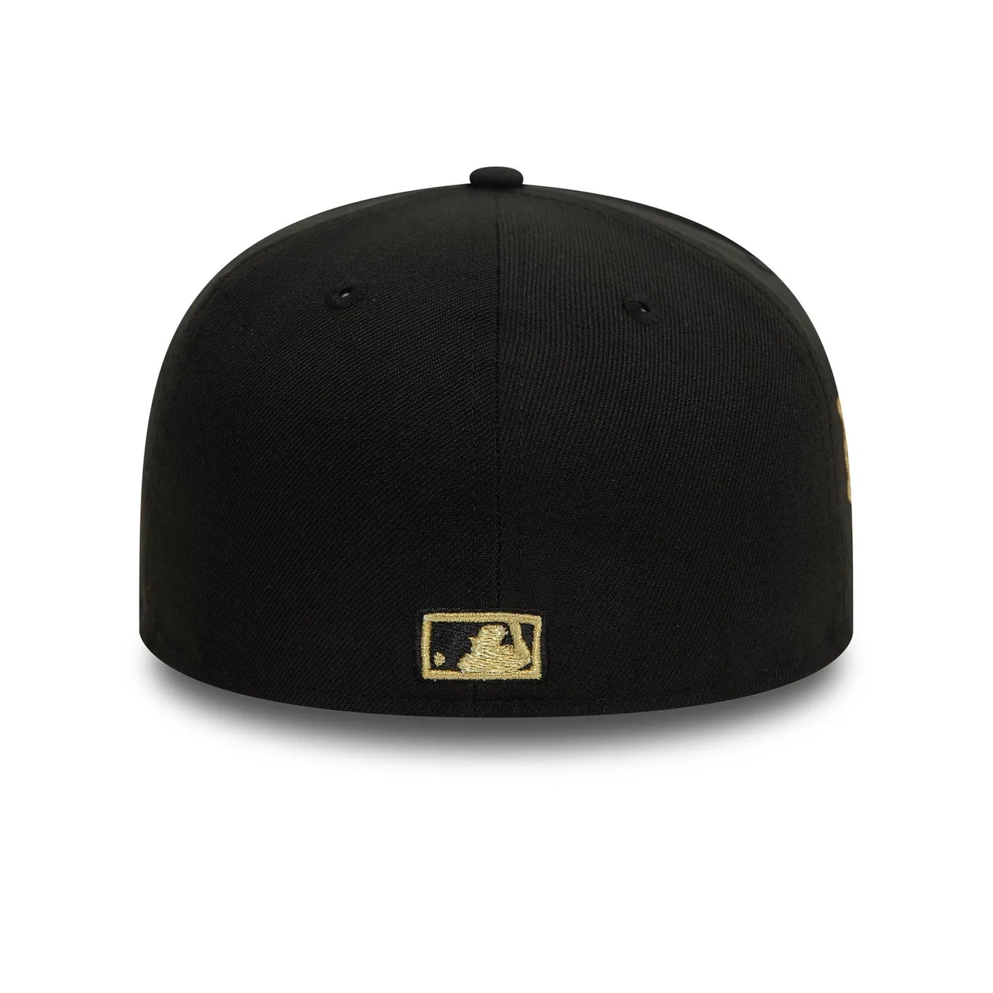 New Era Black Gold New York Yankees Cooperstown Metallic 59FIFTY Fitted Cap