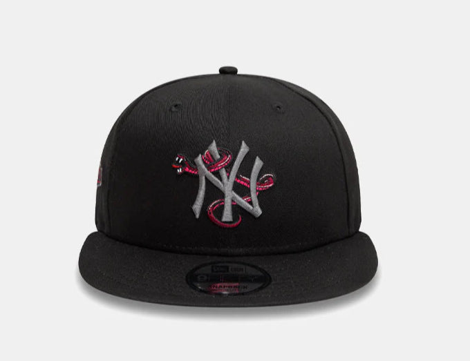 New Era 9Fifty Icon NY Yankees Black Snapback