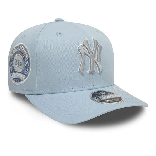 New Era New York Yankees World Series Pastellblau 9FIFTY Original Fit Snapback