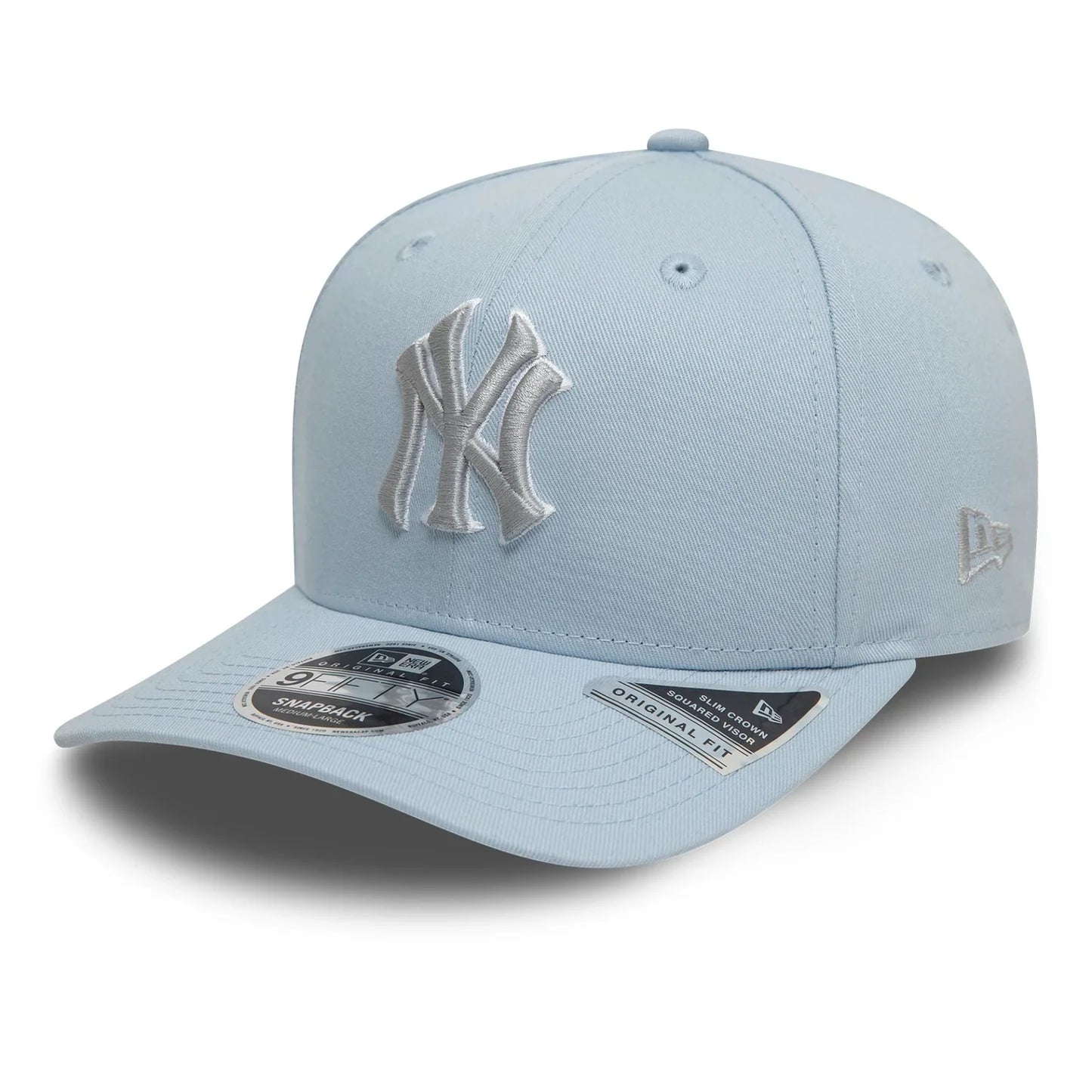 New Era New York Yankees World Series Pastellblau 9FIFTY Original Fit Snapback