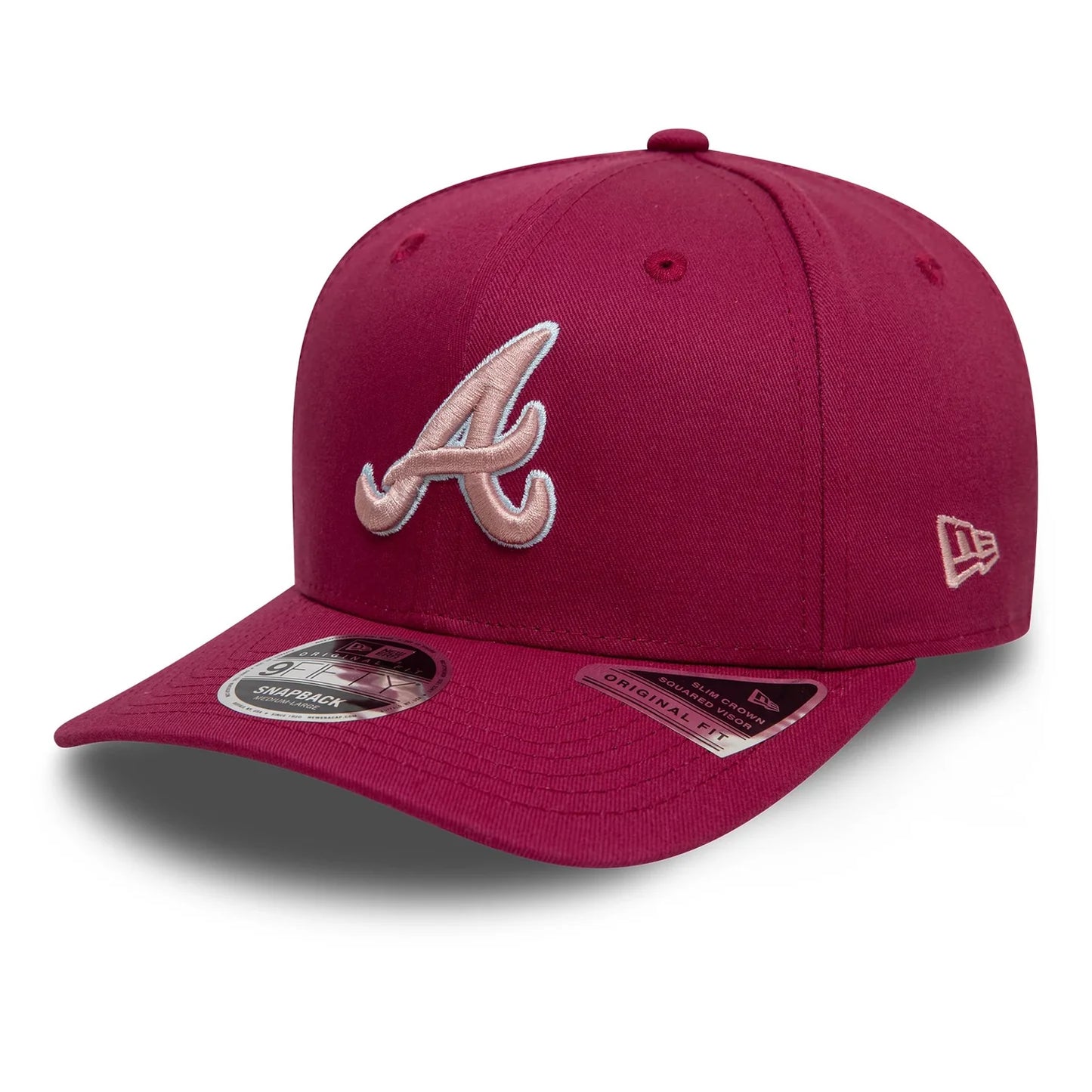 New Era Atlanta Braves World Series Dark Red 9FIFTY Original Fit Snapback