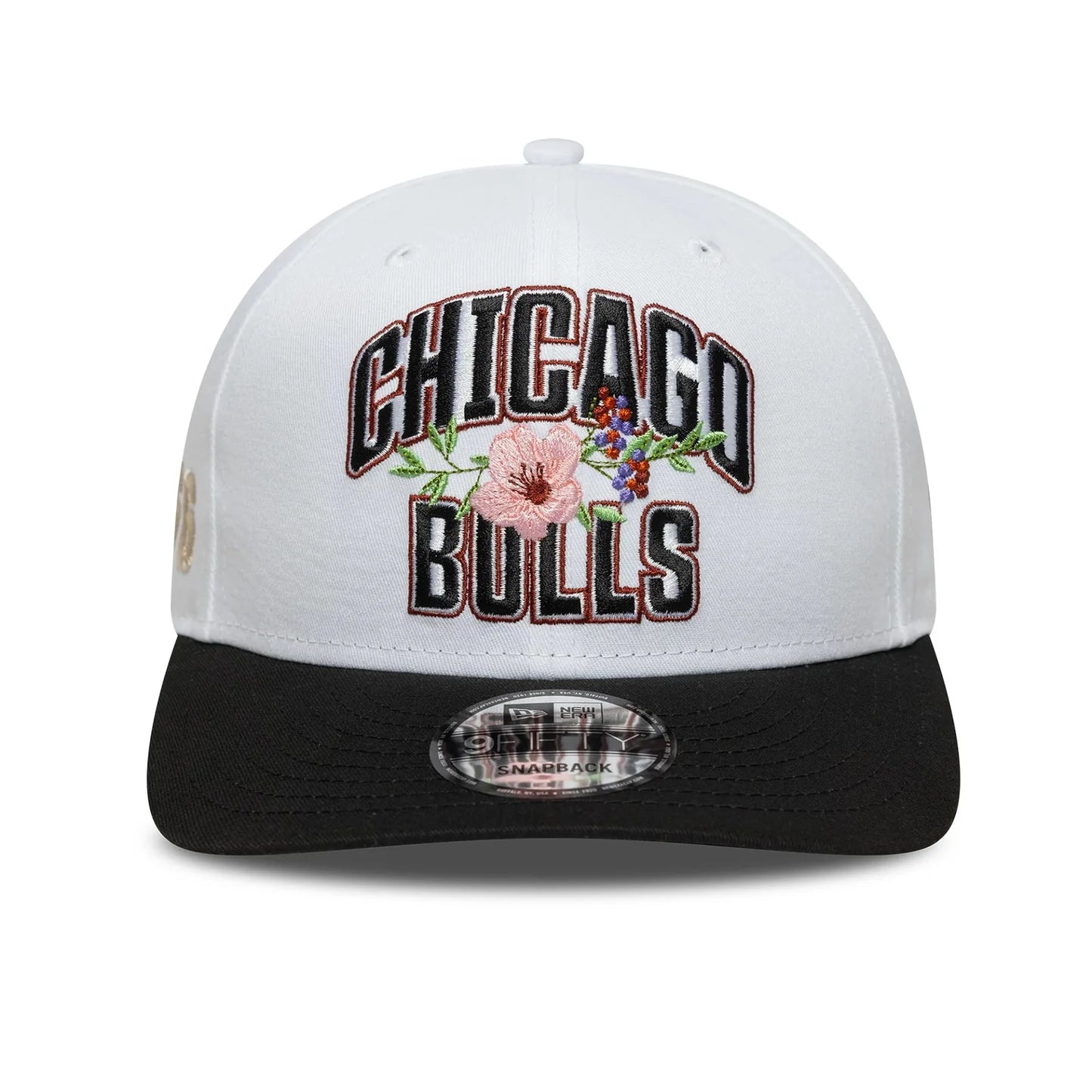 New Era Chicago Bulls NBA Wordmark White 9FIFTY Snapback