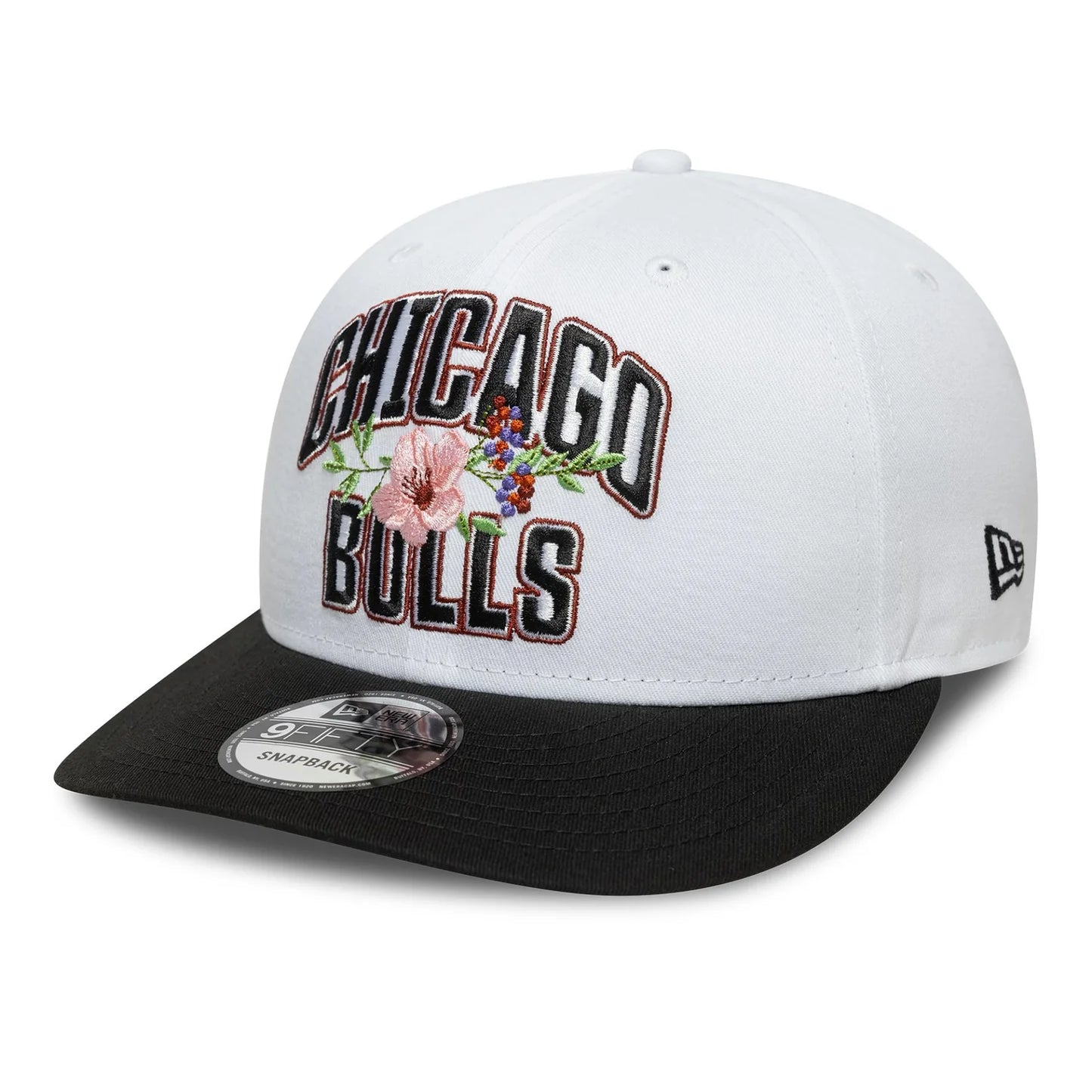 New Era Chicago Bulls NBA Wordmark White 9FIFTY Snapback