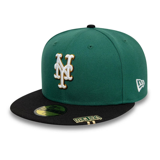 New Era Green New York Mets Visor Clip 59FIFTY Fitted Cap